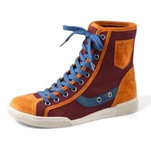 Marc by Marc Jacobs Suede High Top Sneakers Running Shoes 36.5/6